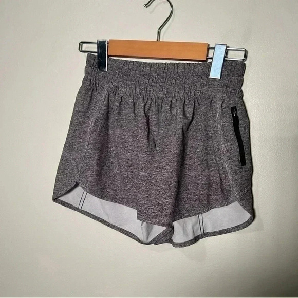 Lululemon Track That Short *5" Heather Lux Multi  Black 4 - Picture 5 of 8